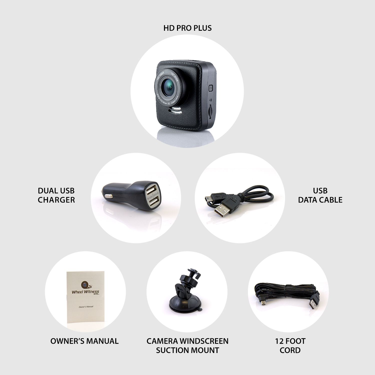 Wheel Witness HD PRO Plus Premium Dash Cam